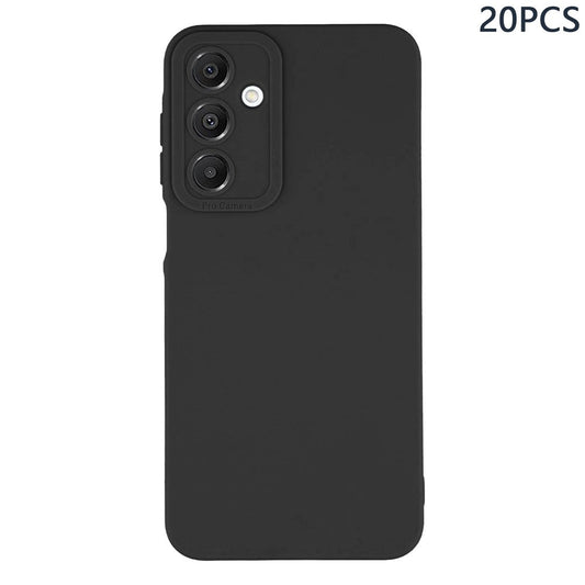 Bulk Purchasing 20Pcs For Samsung Galaxy A17 5G Case Precise Cutouts 1.3mm TPU Matte Phone Cover - Black
