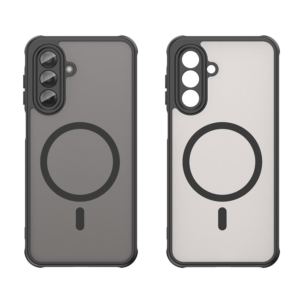 For Samsung Galaxy A17 5G Case Compatible with MagSafe Anti Drop PC + TPU Phone Cover - Black