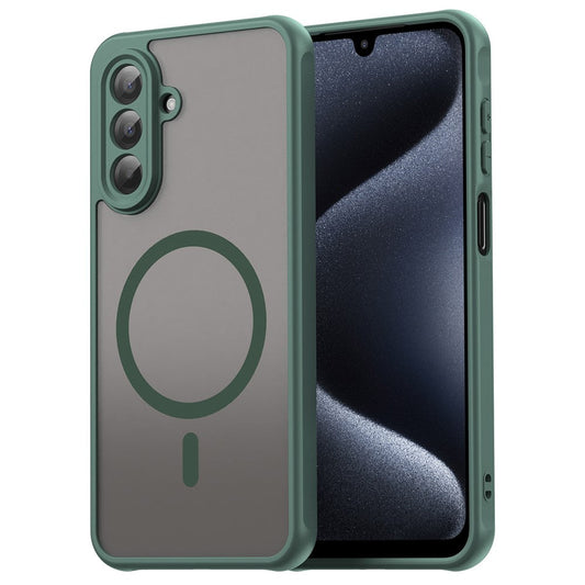 For Samsung Galaxy A17 5G Case Compatible with MagSafe Anti Drop PC + TPU Phone Cover - Green