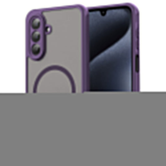 For Samsung Galaxy A17 5G Case Compatible with MagSafe Anti Drop PC + TPU Phone Cover - Purple