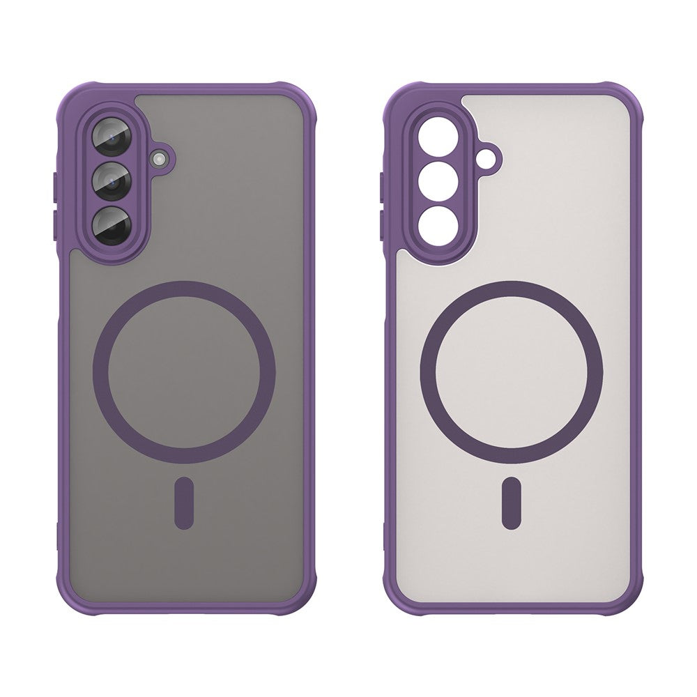 For Samsung Galaxy A17 5G Case Compatible with MagSafe Anti Drop PC + TPU Phone Cover - Purple
