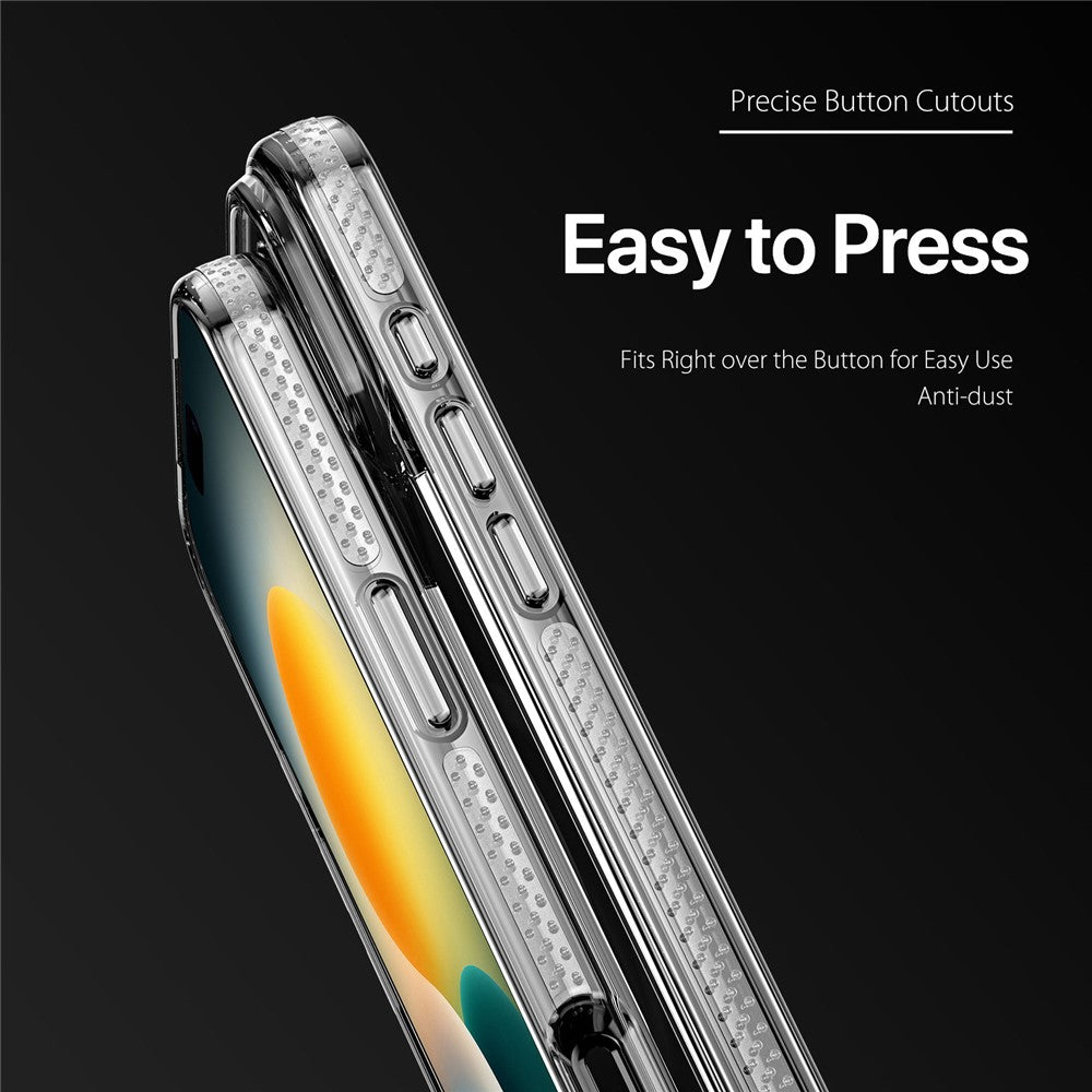 For iPhone 17 Pro Max Clear Phone Case DUX DUCIS Clin Series TPU + PC Anti-drop Back Cover - Clear