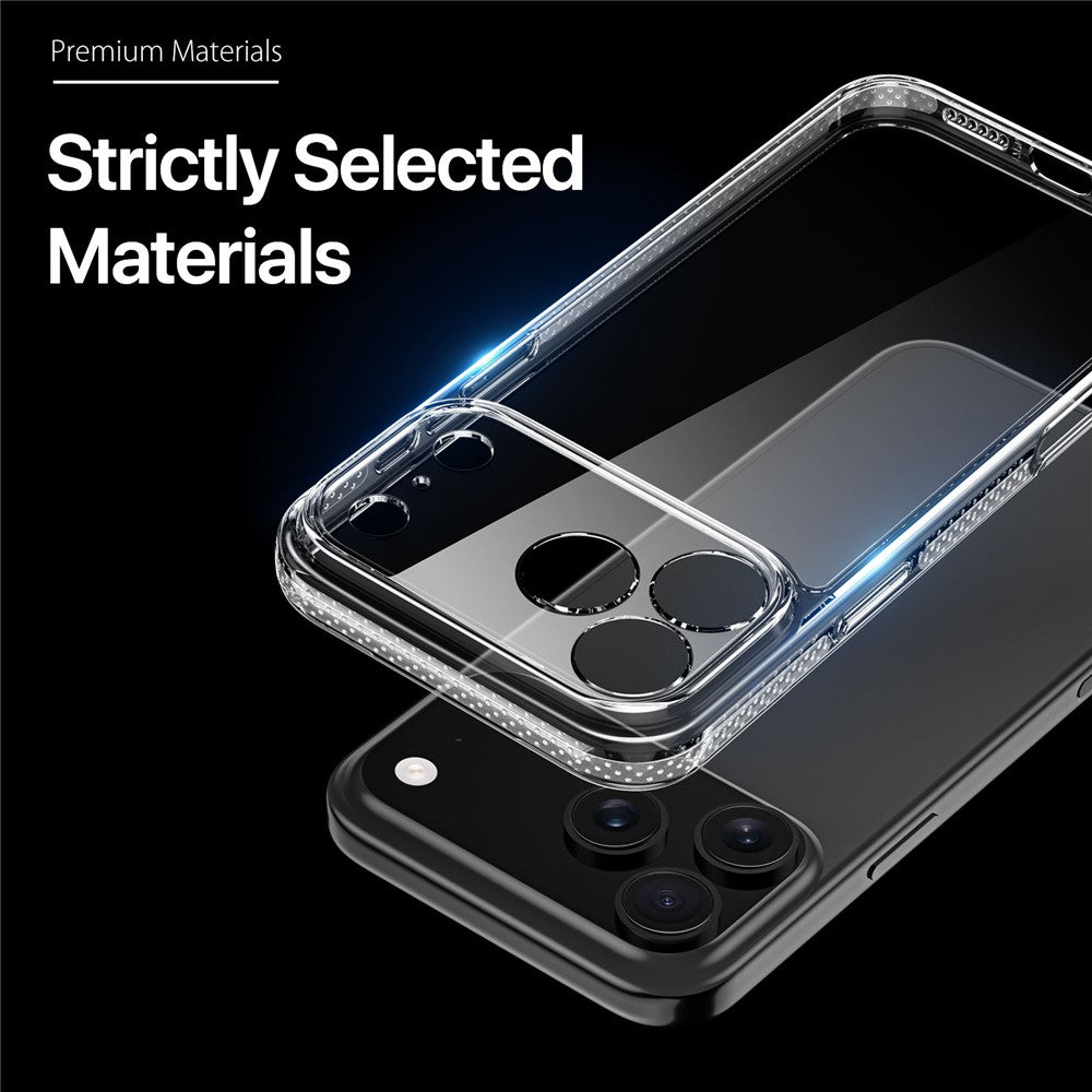 For iPhone 17 Pro Max Clear Phone Case DUX DUCIS Clin Series TPU + PC Anti-drop Back Cover - Clear