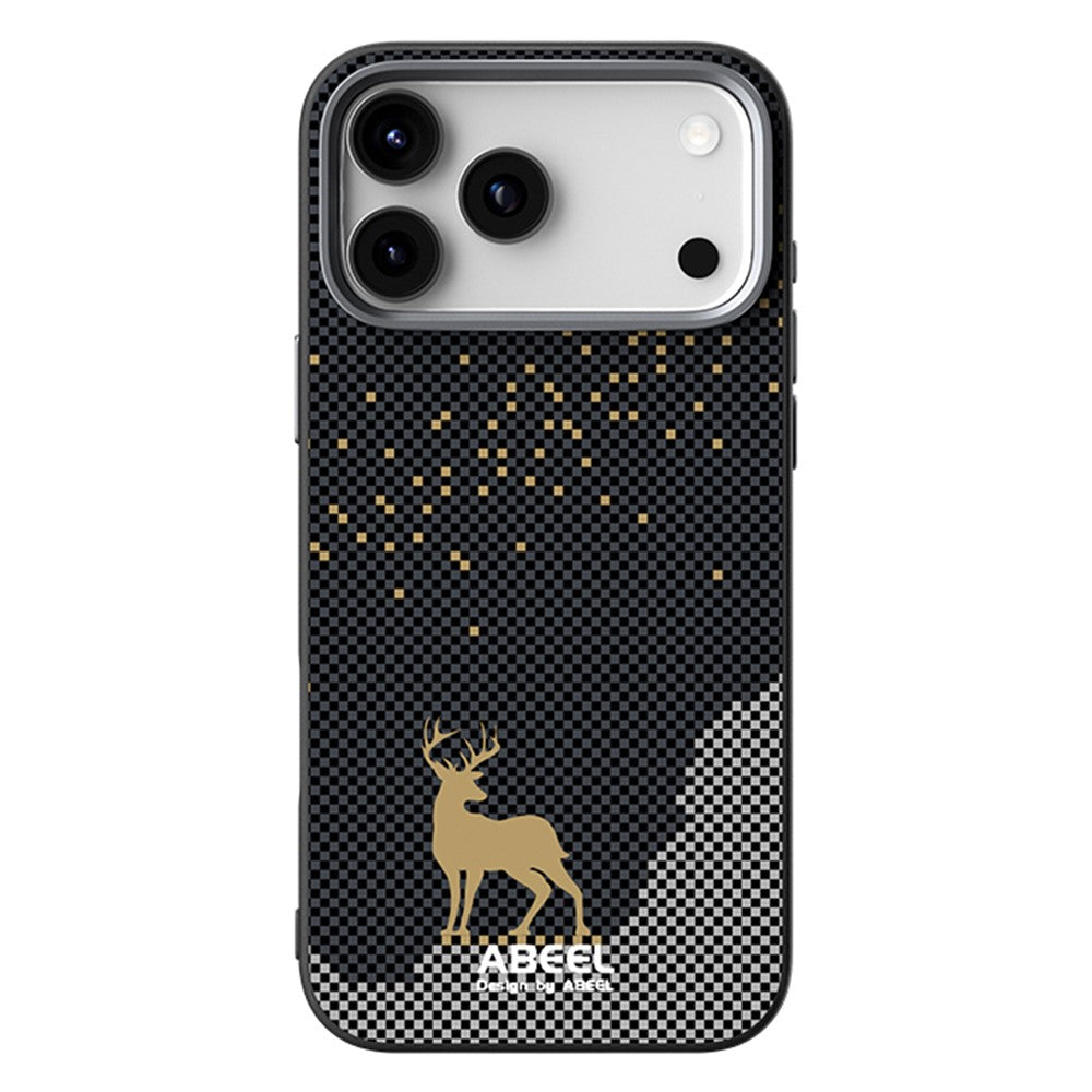 ABEEL For iPhone 17 Pro Max Case Compatible with MagSafe Ultra Slim PC TPU Phone Back Cover - Deer