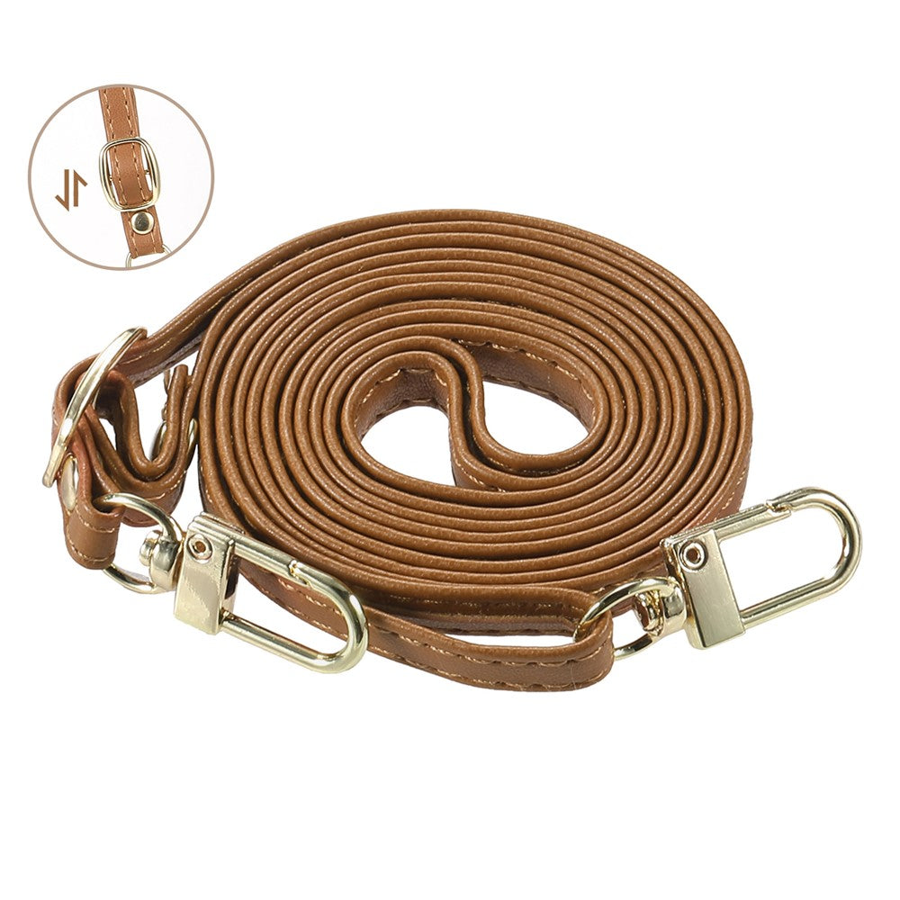 For Oppo Reno14 Pro 5G (Global) Case Rhombus Stitching Wallet Stand Leather Phone Cover with Long  /  Short Strap - Brown