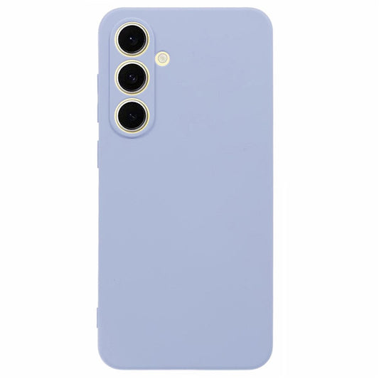 For Samsung Galaxy A17 5G Case TPU Back Soft Anti-Scratch Fiber Lining Phone Cover - Light Purple