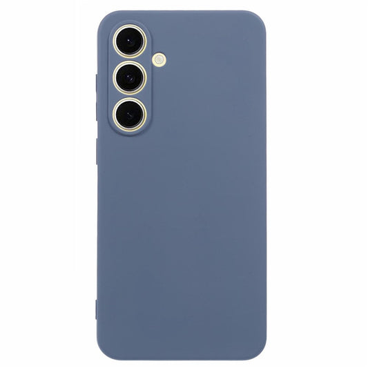 For Samsung Galaxy A17 5G Case TPU Back Soft Anti-Scratch Fiber Lining Phone Cover - Lavender Grey
