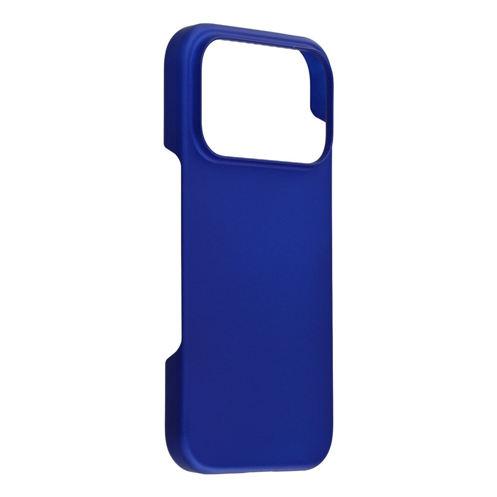 For iPhone 17 Pro Max Case Hard PC Drop Proof Frosted Minimalist Phone Cover - Navy Blue