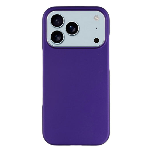 For iPhone 17 Pro Max Case Hard PC Drop Proof Frosted Minimalist Phone Cover - Purple