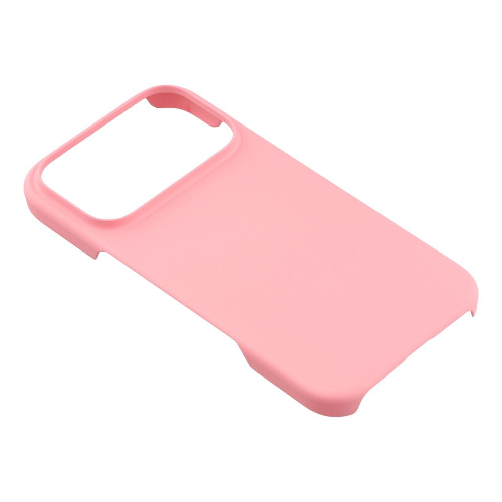 For iPhone 17 Pro Max Case Hard PC Drop Proof Frosted Minimalist Phone Cover - Pink