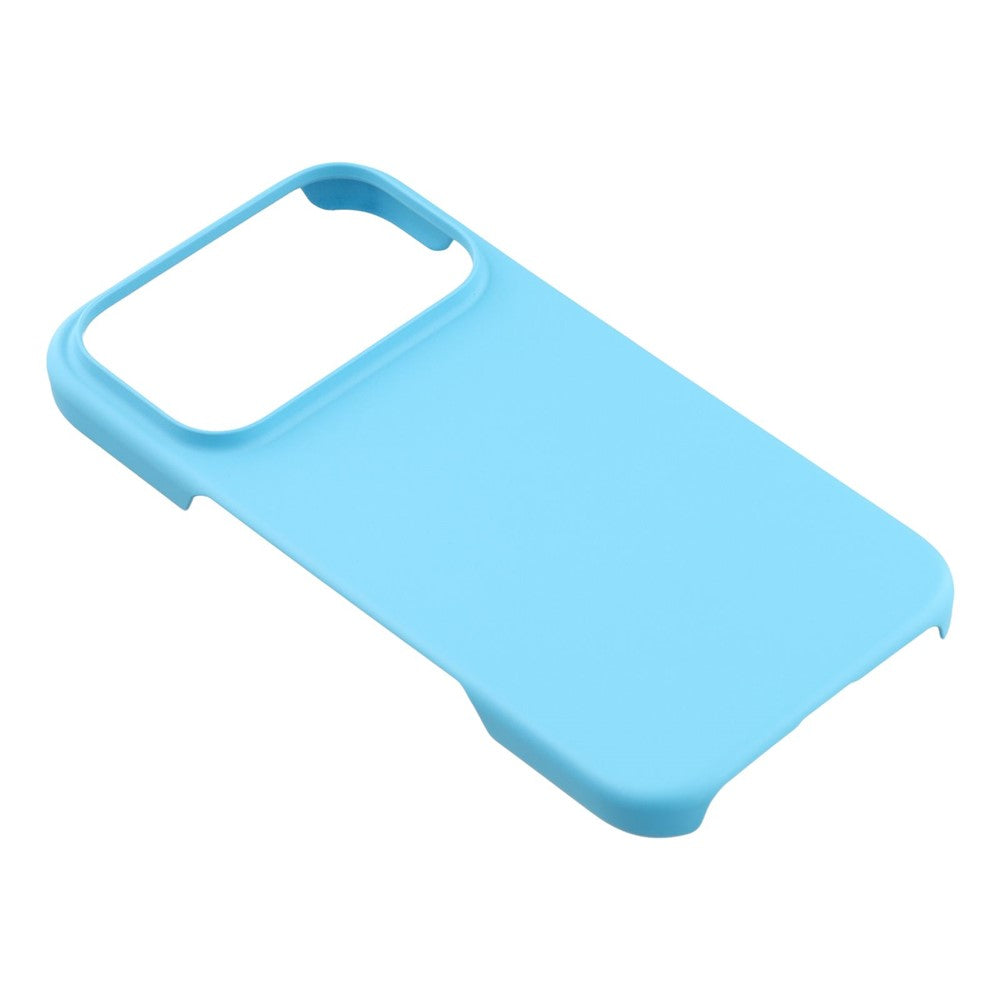 For iPhone 17 Pro Max Case Hard PC Drop Proof Frosted Minimalist Phone Cover - Sky Blue
