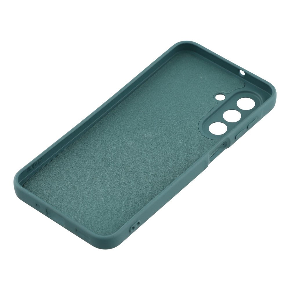 For Samsung Galaxy A17 5G Case Arc Edge 2.0mm TPU Protective Phone Cover - Midnight Green