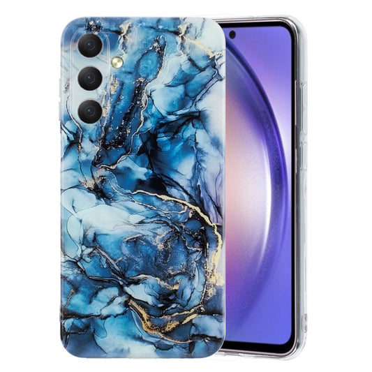 For Samsung Galaxy A17 5G / A26 5G Case Marble Pattern Painted TPU Phone Back Cover - Grey