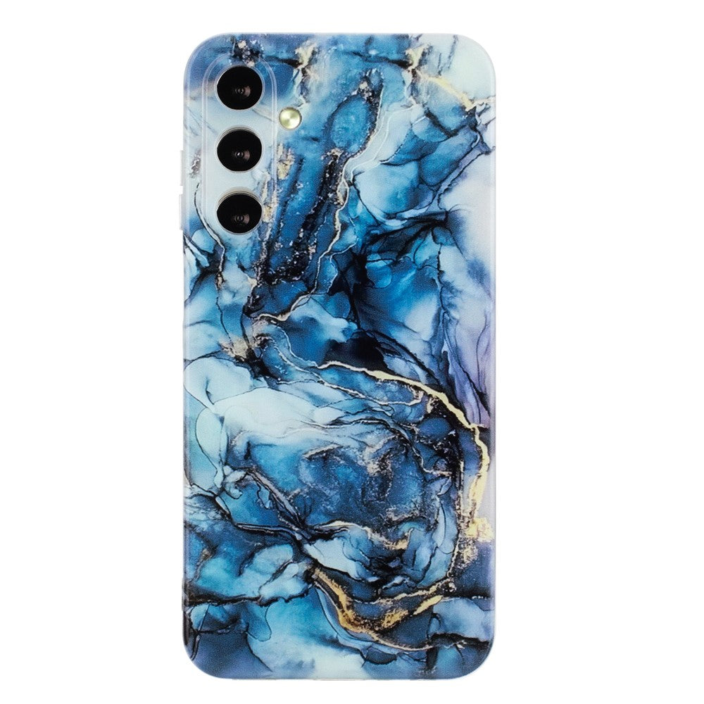 For Samsung Galaxy A17 5G / A26 5G Case Marble Pattern Painted TPU Phone Back Cover - Grey