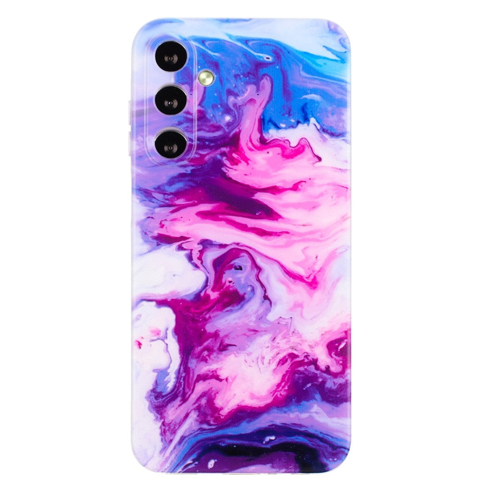 For Samsung Galaxy A17 5G / A26 5G Case Marble Pattern Painted TPU Phone Back Cover - Rose