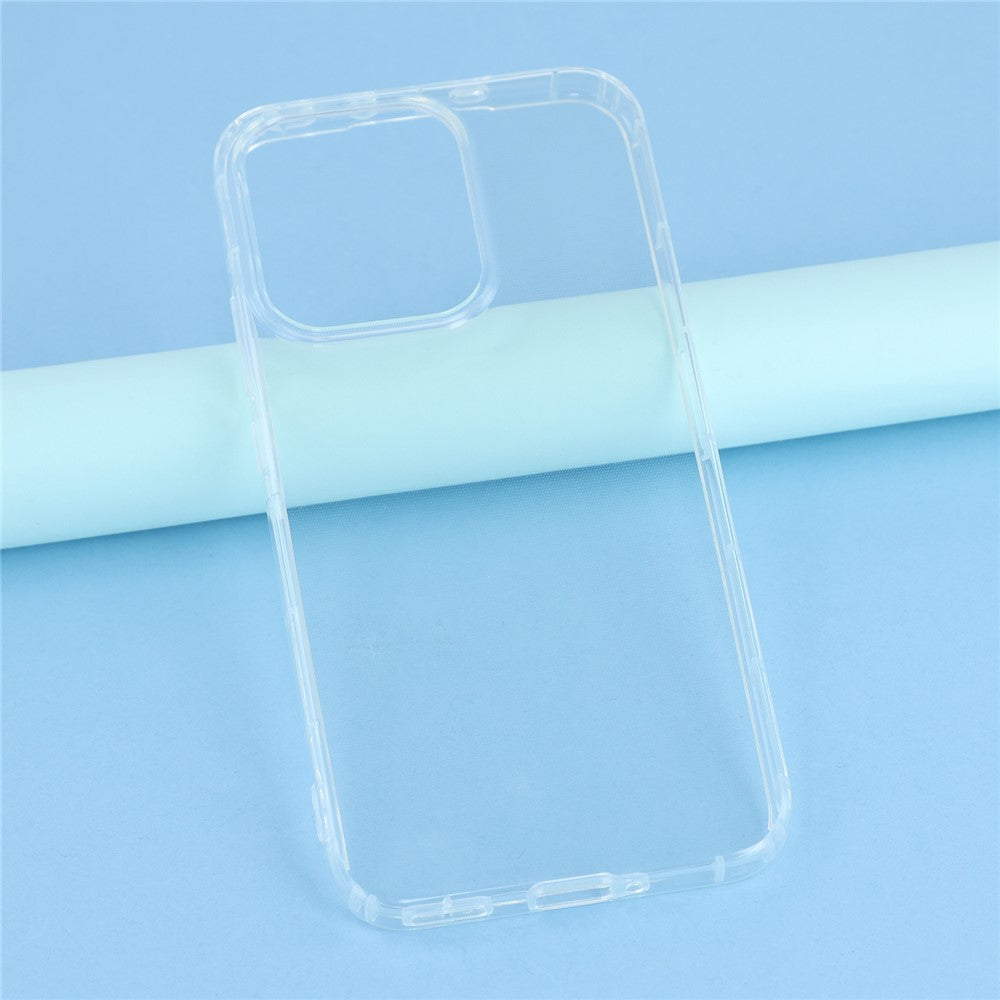 For Oppo Reno14 Pro 5G (Global) Case Transparent TPU Phone Back Cover Airbag Protection