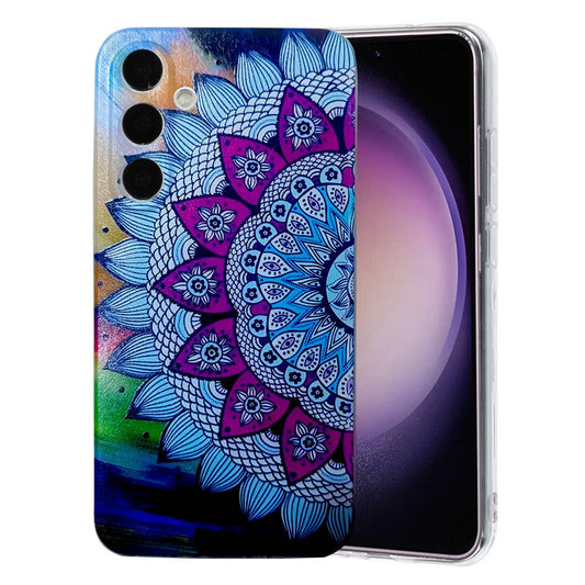 For Samsung Galaxy A17 5G / A26 5G Case Pattern Printing Cell Phone TPU Back Cover - Mandala Flower