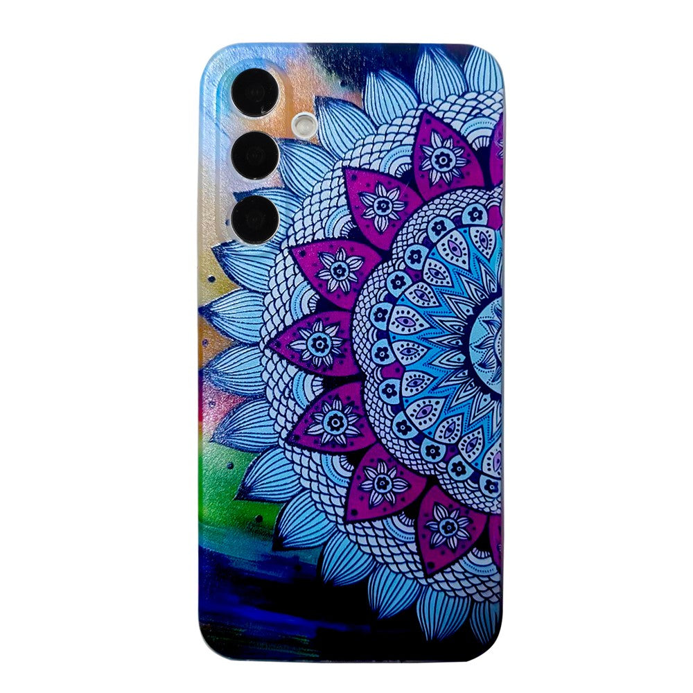 For Samsung Galaxy A17 5G / A26 5G Case Pattern Printing Cell Phone TPU Back Cover - Mandala Flower