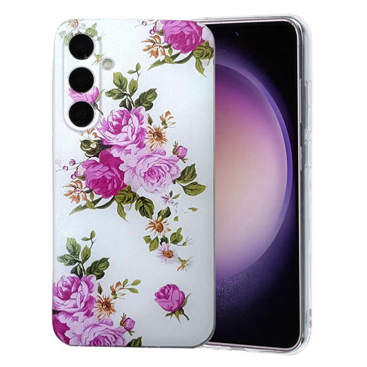 For Samsung Galaxy A17 5G / A26 5G Case Pattern Printing Cell Phone TPU Back Cover - Rose Flower
