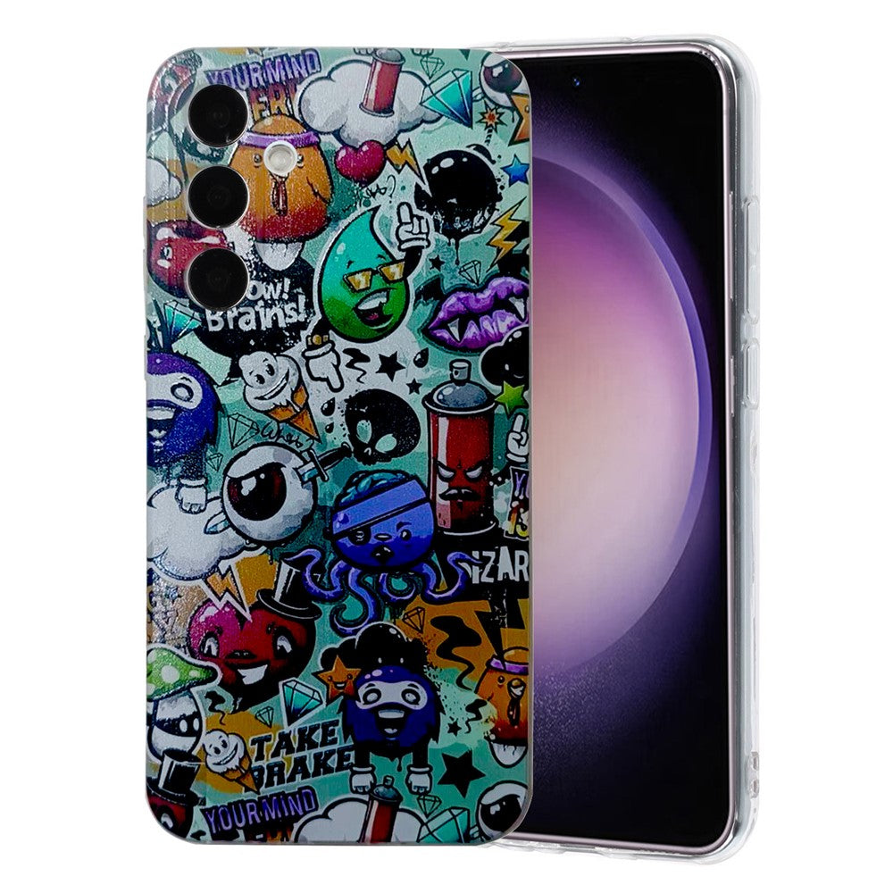 For Samsung Galaxy A17 5G / A26 5G Case Pattern Printing Cell Phone TPU Back Cover - Garbage