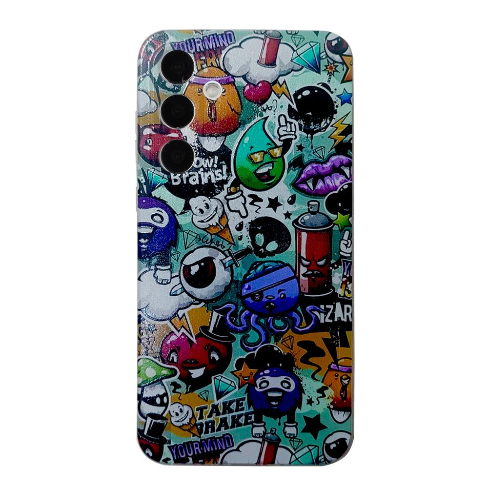 For Samsung Galaxy A17 5G / A26 5G Case Pattern Printing Cell Phone TPU Back Cover - Garbage