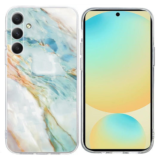 For Samsung Galaxy A17 5G / A26 5G Case Pattern Printing Shockproof Soft TPU Phone Cover - Oil Painting Marble