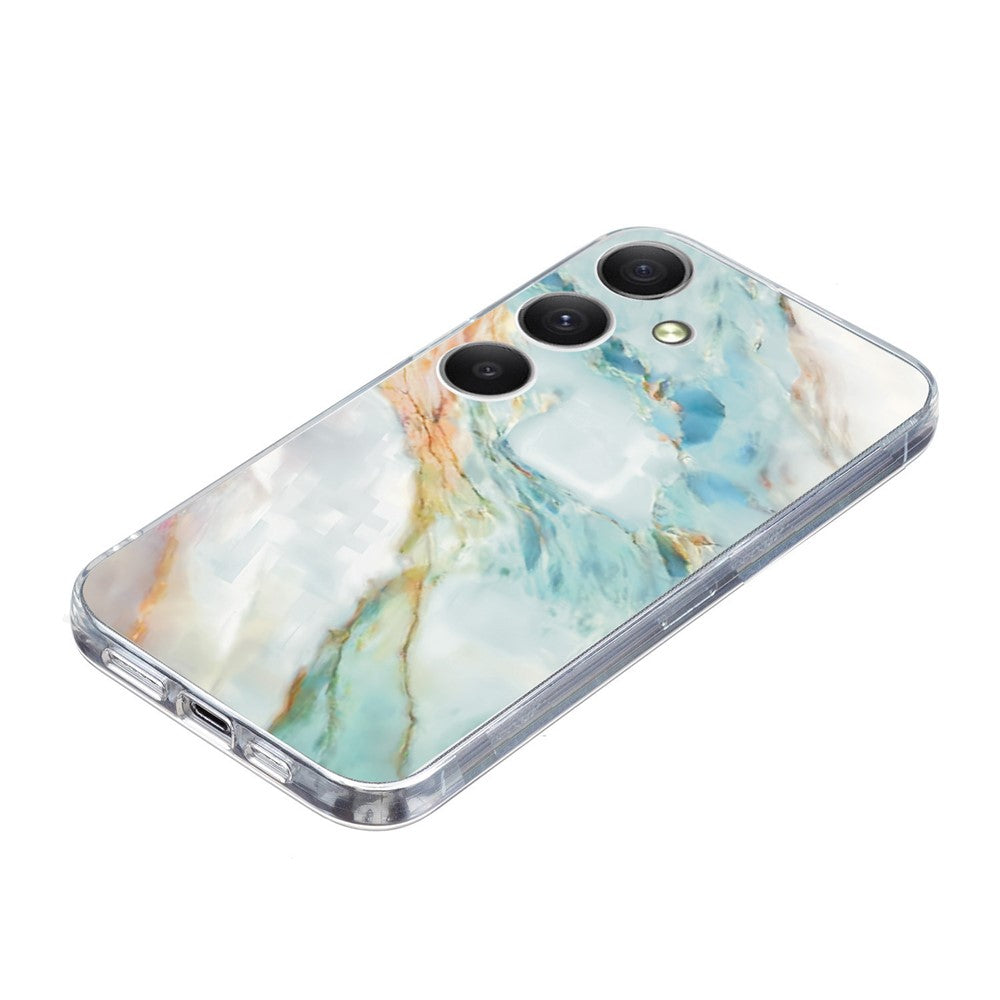 For Samsung Galaxy A17 5G / A26 5G Case Pattern Printing Shockproof Soft TPU Phone Cover - Oil Painting Marble