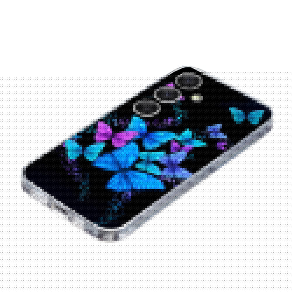 For Samsung Galaxy A17 5G / A26 5G Case Pattern Printing Shockproof Soft TPU Phone Cover - Colorful Butterflies