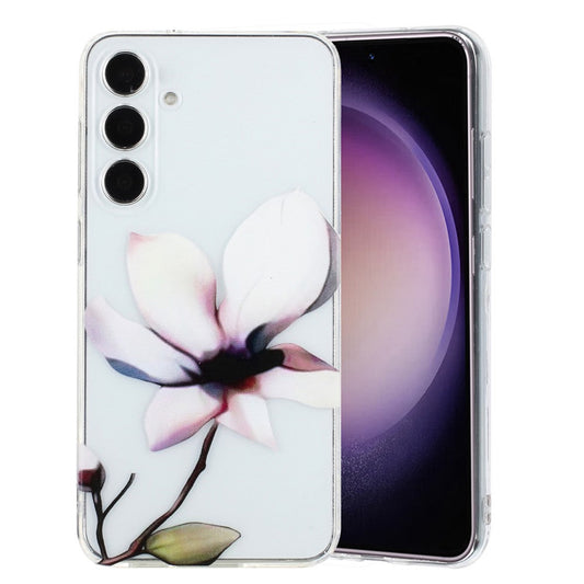 For Samsung Galaxy A17 5G / A26 5G Case Soft TPU Phone Back Cover Pattern Printing - White Flower