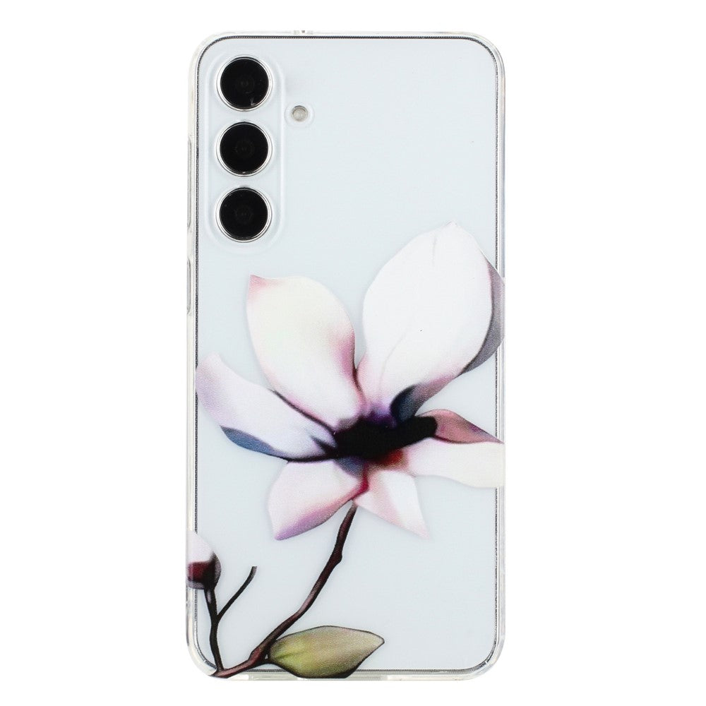 For Samsung Galaxy A17 5G / A26 5G Case Soft TPU Phone Back Cover Pattern Printing - White Flower