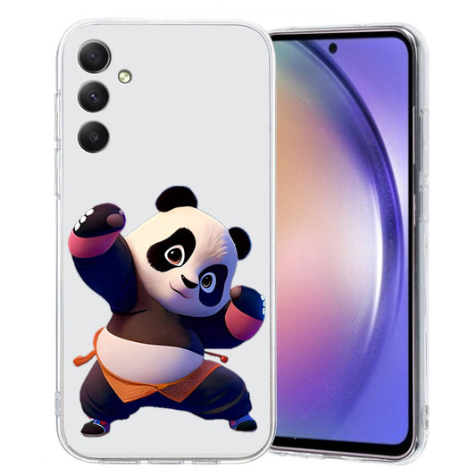 For Samsung Galaxy A17 5G / A26 5G Case Soft TPU Pattern Printing Phone Cover - Panda