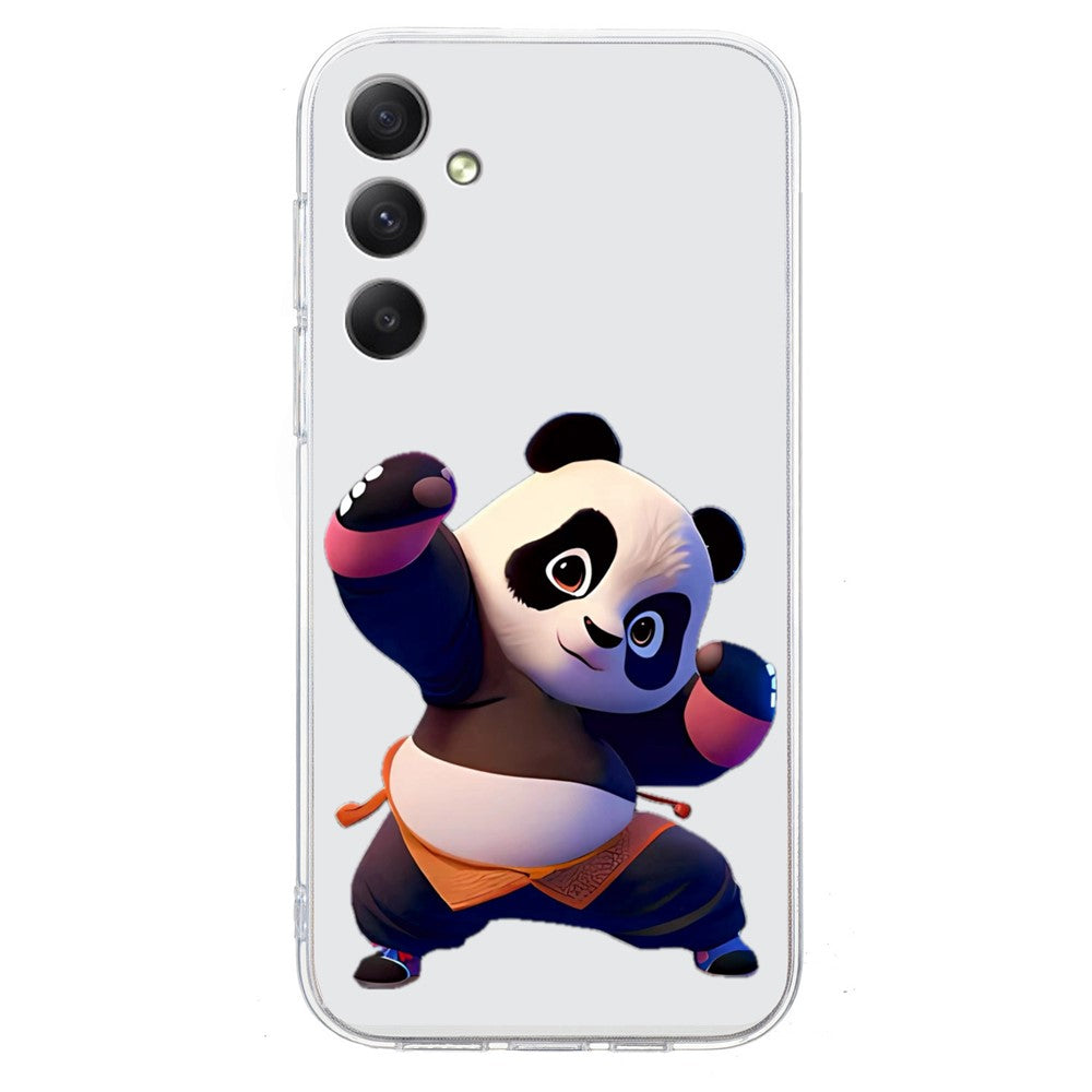For Samsung Galaxy A17 5G / A26 5G Case Soft TPU Pattern Printing Phone Cover - Panda