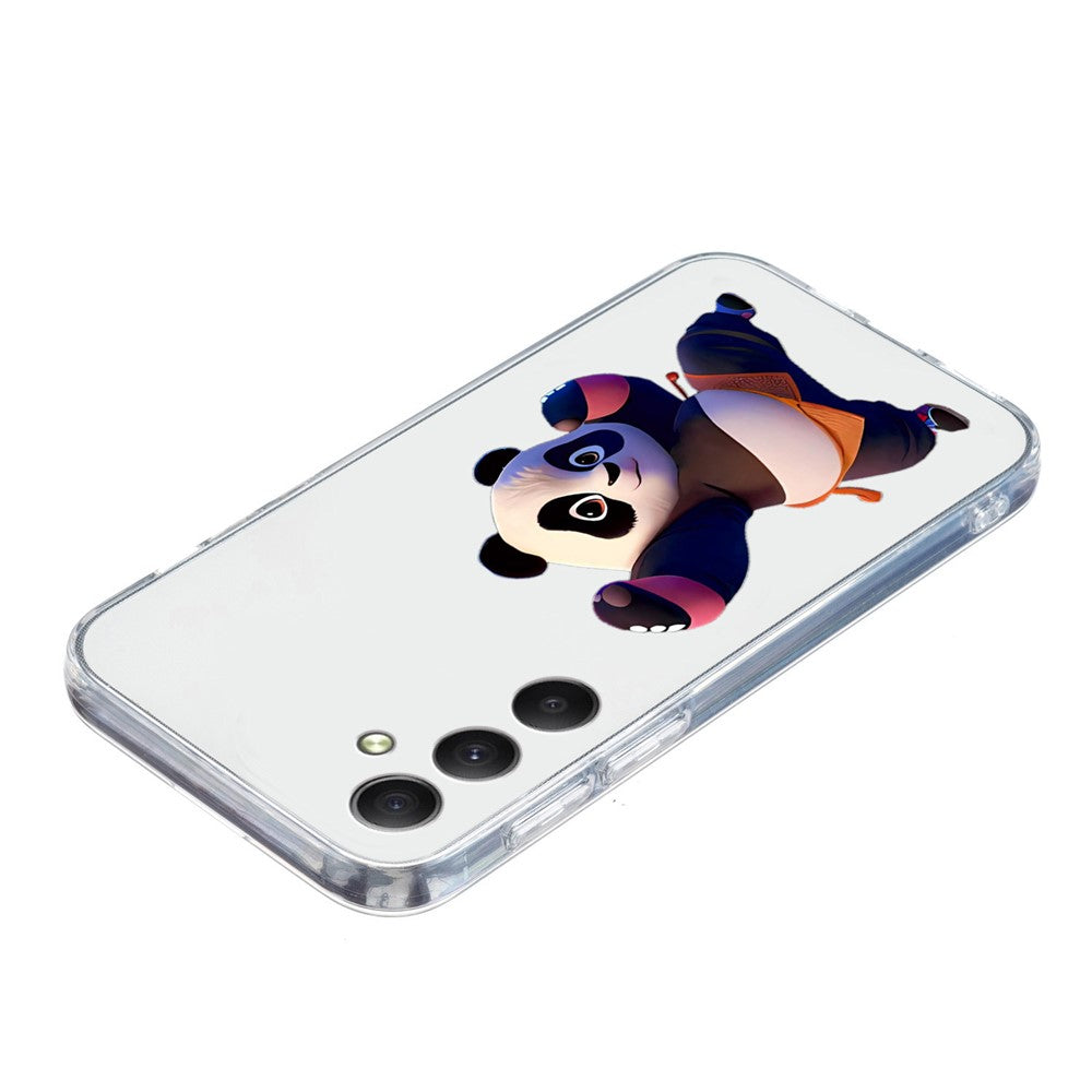 For Samsung Galaxy A17 5G / A26 5G Case Soft TPU Pattern Printing Phone Cover - Panda
