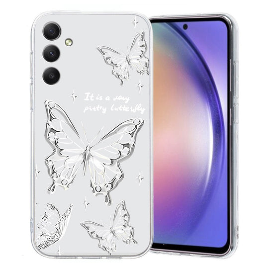 For Samsung Galaxy A17 5G / A26 5G Case Soft TPU Pattern Printing Phone Cover - Butterfly