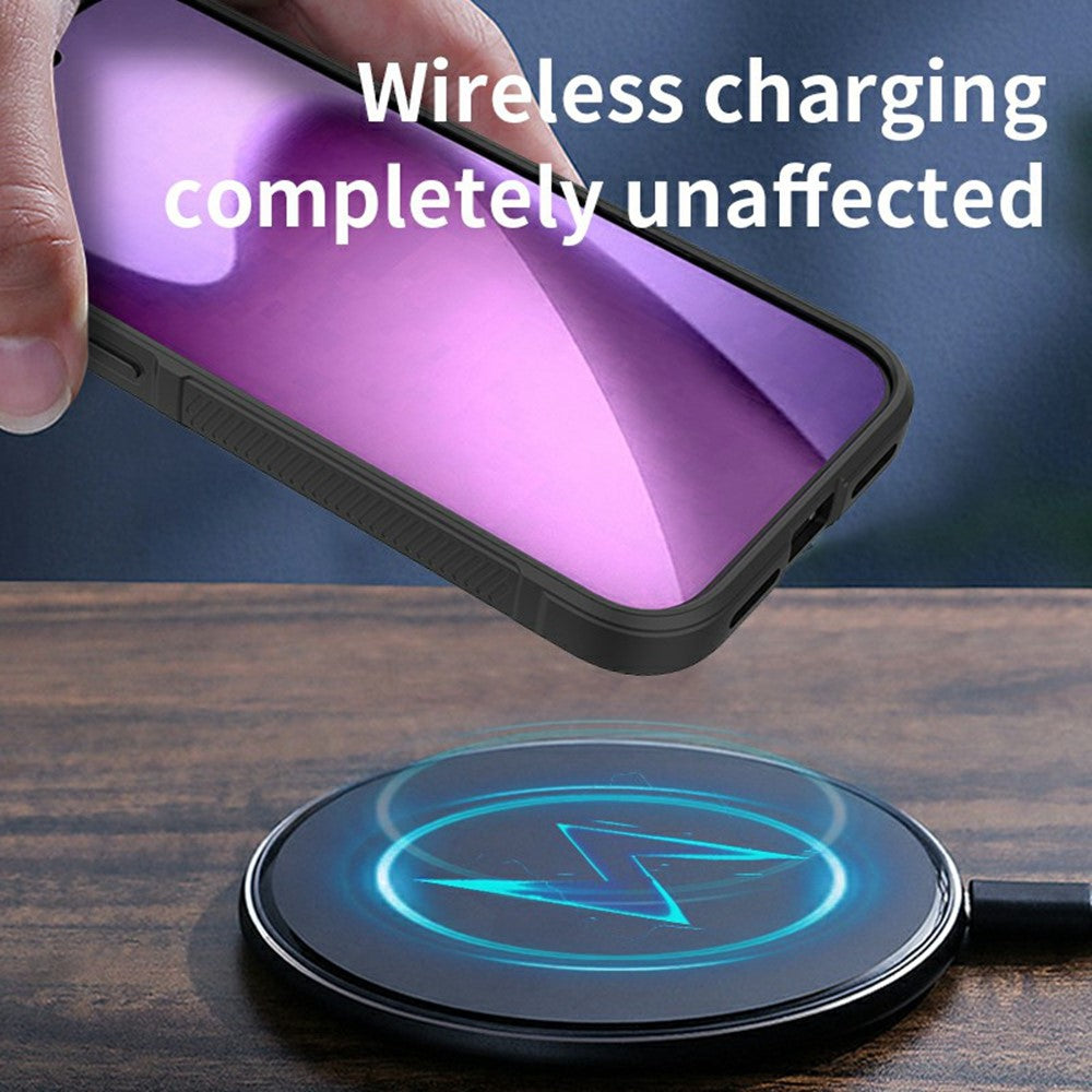 For iPhone 17 Pro Max Case Anti-Drop Soft TPU Rugged Phone Back Cover - Light Purple