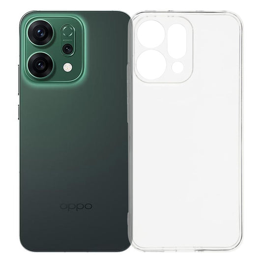 For Oppo Reno14 Pro 5G (Global) Back Cover Ultra Thin Flexible TPU Clear Phone Case