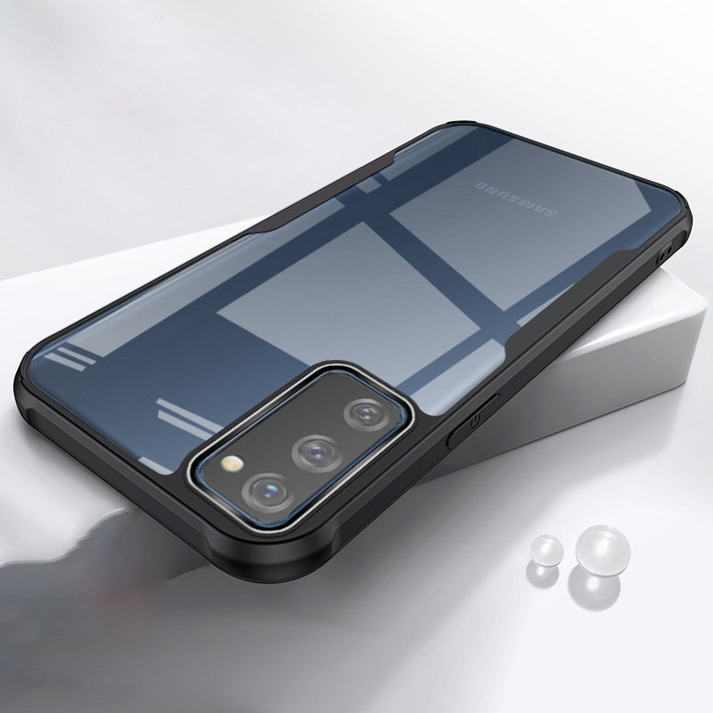 RZANTS For Samsung Galaxy S20 FE 5G / S20 FE / S20 FE 2022 / S20 Lite Transparent Acrylic+TPU Phone Cover Shockproof Case