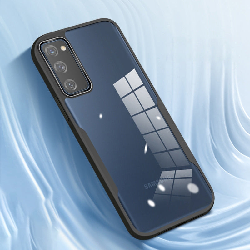 RZANTS For Samsung Galaxy S20 FE 5G / S20 FE / S20 FE 2022 / S20 Lite Transparent Acrylic+TPU Phone Cover Shockproof Case