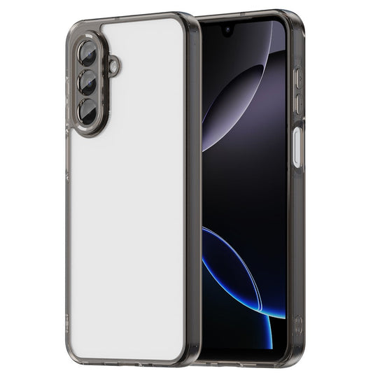 For Samsung Galaxy A17 5G Case TPU + Acrylic Phone Back Cover Anti Yellowing - Black