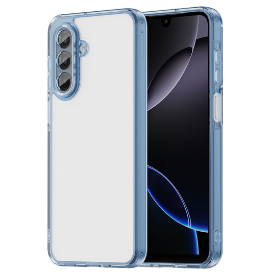 For Samsung Galaxy A17 5G Case TPU + Acrylic Phone Back Cover Anti Yellowing - Blue
