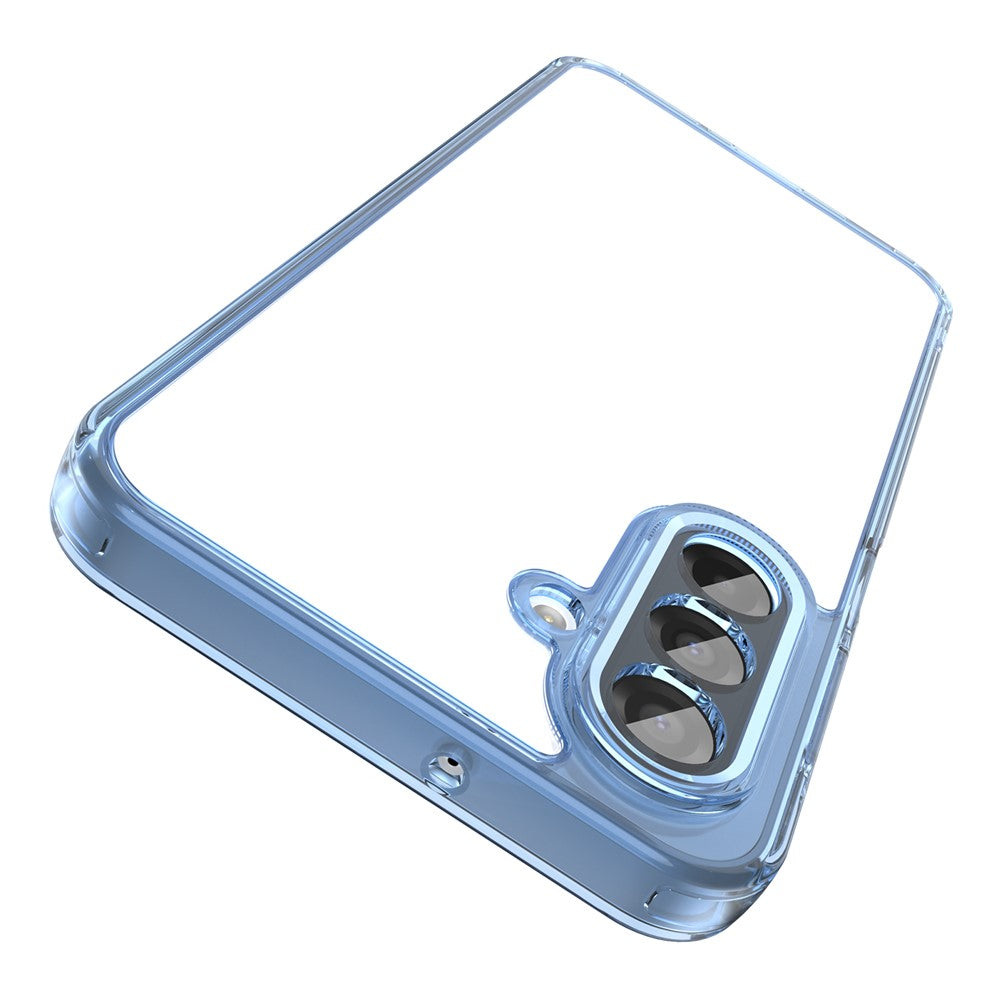For Samsung Galaxy A17 5G Case TPU + Acrylic Phone Back Cover Anti Yellowing - Blue