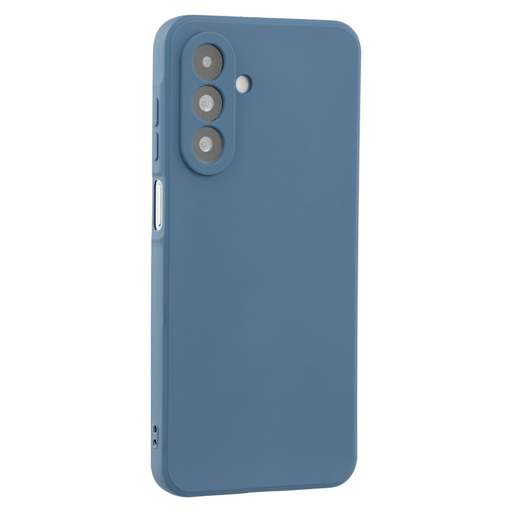 For Samsung Galaxy A17 5G Case Precise Cutouts Straight Edge TPU Shockproof Phone Cover - Sapphire