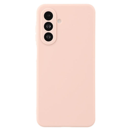 For Samsung Galaxy A17 5G Case Precise Cutouts Straight Edge TPU Shockproof Phone Cover - Pink