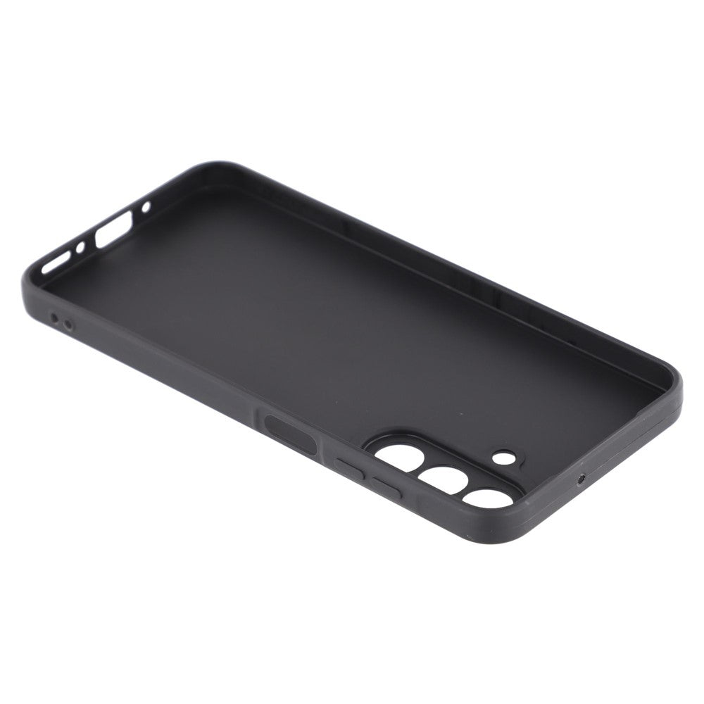 For Samsung Galaxy A17 5G Case Precise Cutouts Straight Edge TPU Shockproof Phone Cover - Black