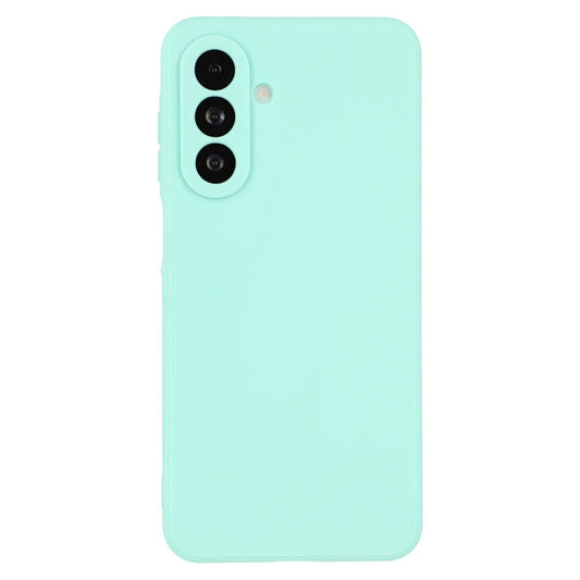 For Samsung Galaxy A17 5G Case Precise Cutouts Straight Edge TPU Shockproof Phone Cover - Baby Blue