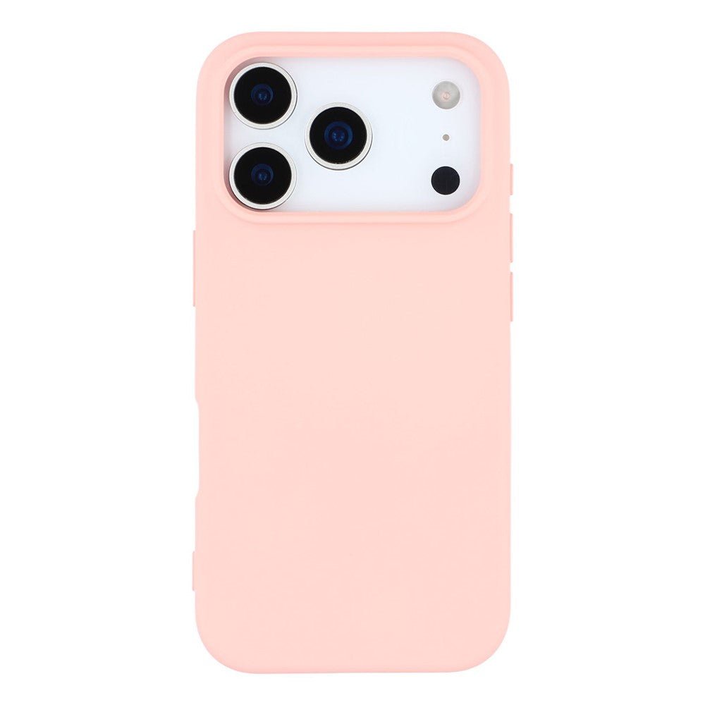 For iPhone 17 Pro Max Case Arc Edge 2.0mm TPU Protective Phone Cover - Pink