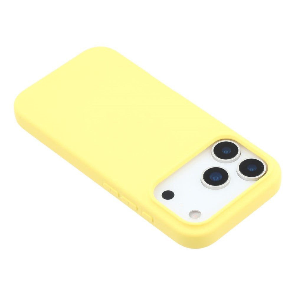 For iPhone 17 Pro Max Case Arc Edge 2.0mm TPU Protective Phone Cover - Yellow