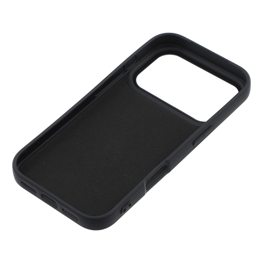 For iPhone 17 Pro Max Case Arc Edge 2.0mm TPU Protective Phone Cover - Black
