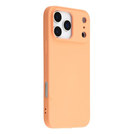 X-LEVEL For iPhone 17 Pro Max Case Soft TPU Anti Scratch Fiber Lining Phone Cover - Orange