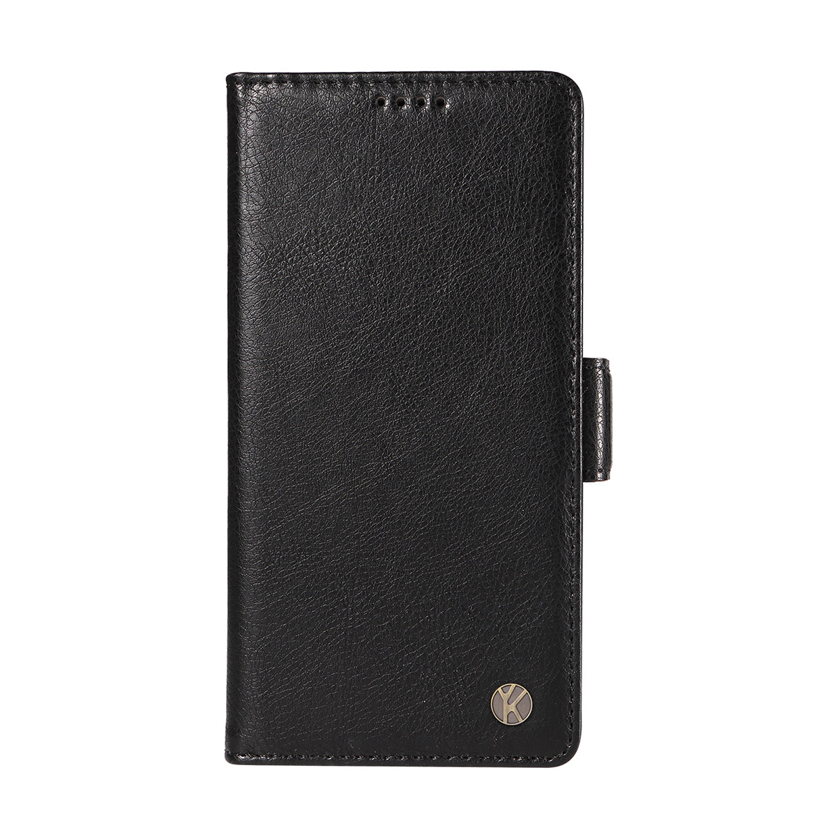 For iPhone 17 Pro Max Case YIKATU YK-007 Litchi Texture PU Leather Wallet Phone Cover - Black